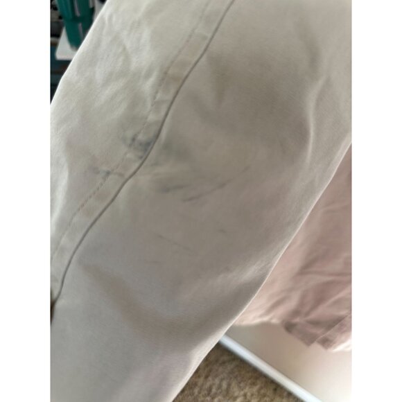 Harbor Master Mens Tan Coat 38R collared long sleeve polyester button pockets - Picture 5 of 11